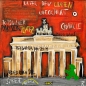 Mobile Preview: Kunstdruck Berlin Brandenburger Tor orange