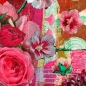 Preview: Detailansicht Kunstdruck Pink Flowers