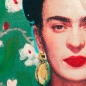 Preview: Detailansicht Kunstdruck Frida Kahlo