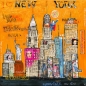 Preview: Kunstdruck New York orange