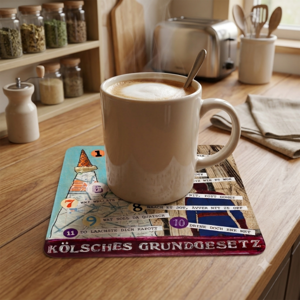 Untersetzer mit Tasse