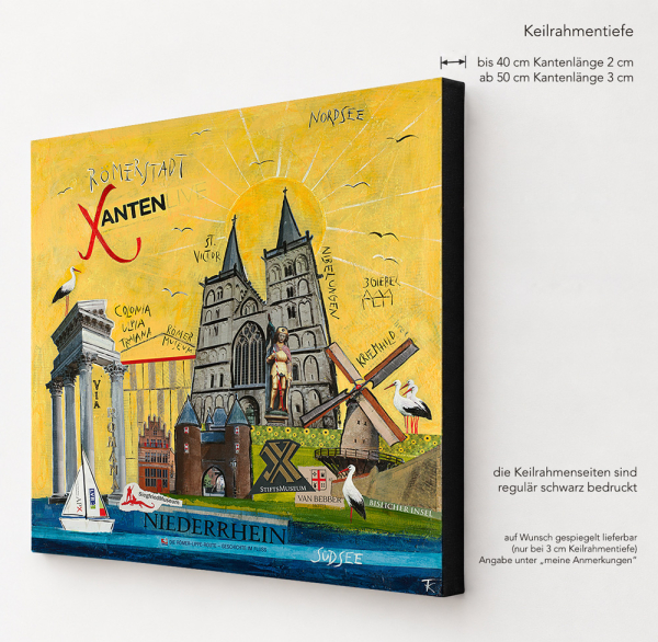 Seitenansicht Xantenbild