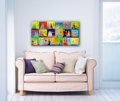 Preview: Kölnmosaik 45 x 90