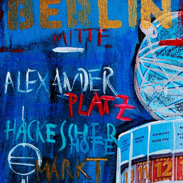 Detailansicht Berlin Alexanderplatz