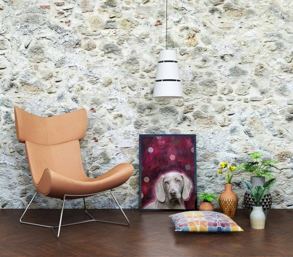 Wohnbeispiel Weimaraner