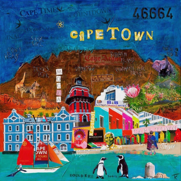 Leinwanddruck "Capetown"