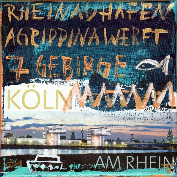Kunstdruck Köln Rheinauhafen