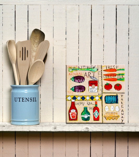 Wohnbeispiel Kunstdruck Kitchen Art