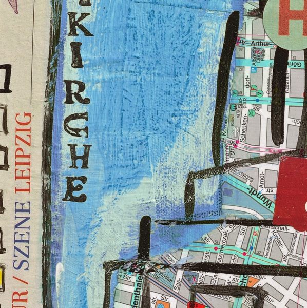 Detailansicht  Leipzig-Collage