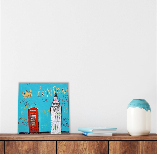 Preview: Wohnbeispiel kunstdruck-london-big-ben