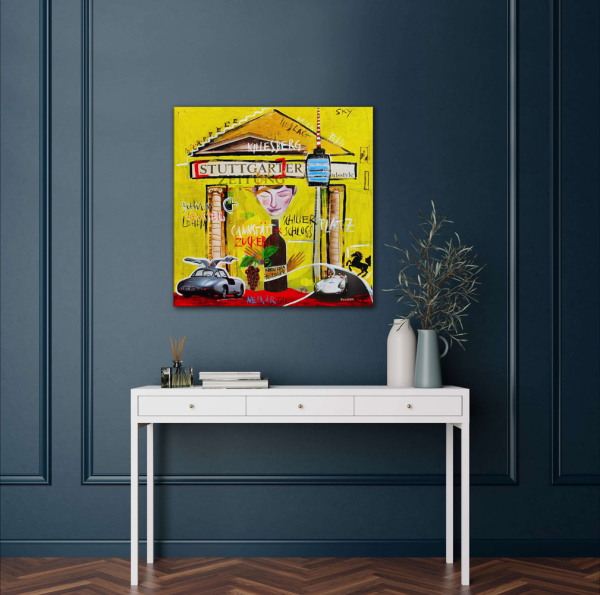 Wohnbeispiel Kunstdruck Stuttgart