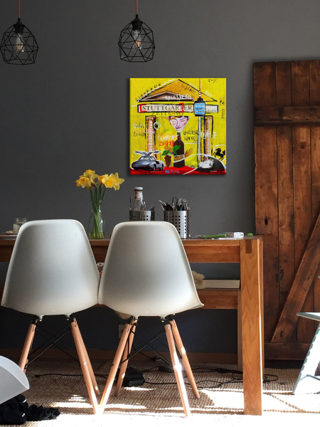 Wohnbeispiel Kunstdruck Stuttgart