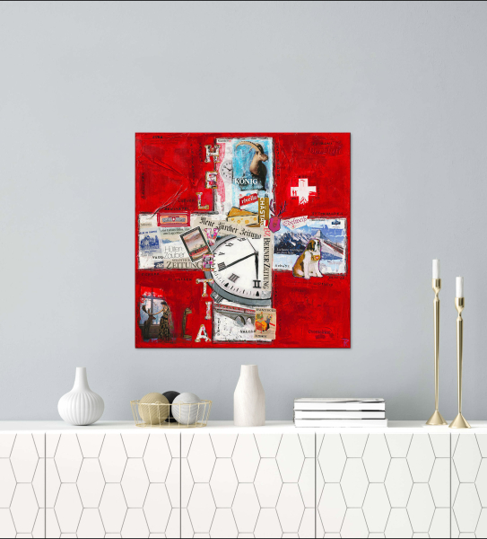Leinwandbild Schweiz – Switzerland