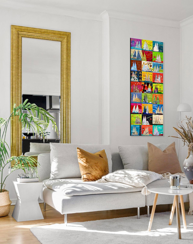 Wohnbeispiel Köln-Mosaik 30x90