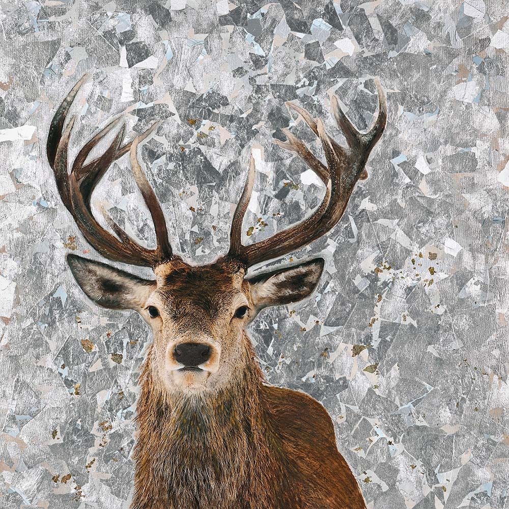 Original-Collage Hirsch