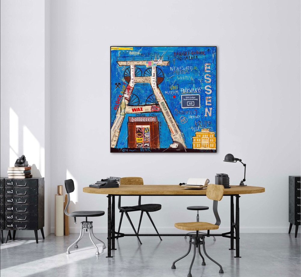Leinwandbild Essen