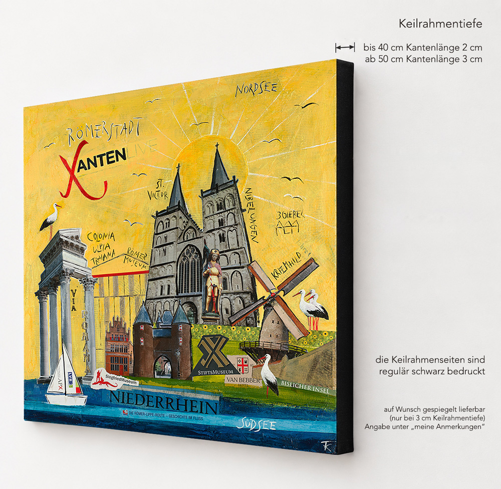 Seitenansicht Xantenbild