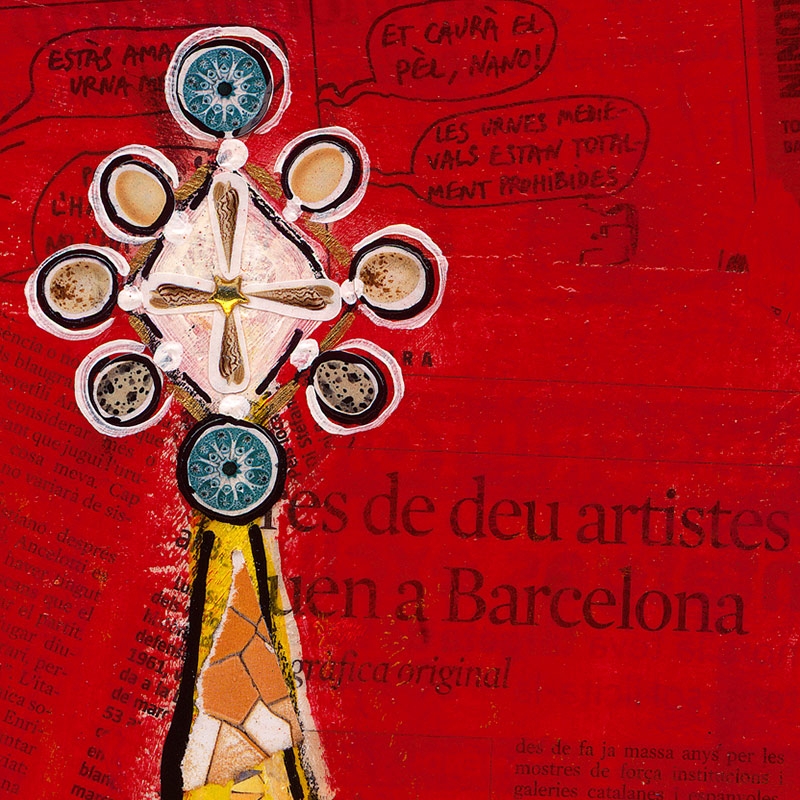 Detailansicht Barcelona-Bild
