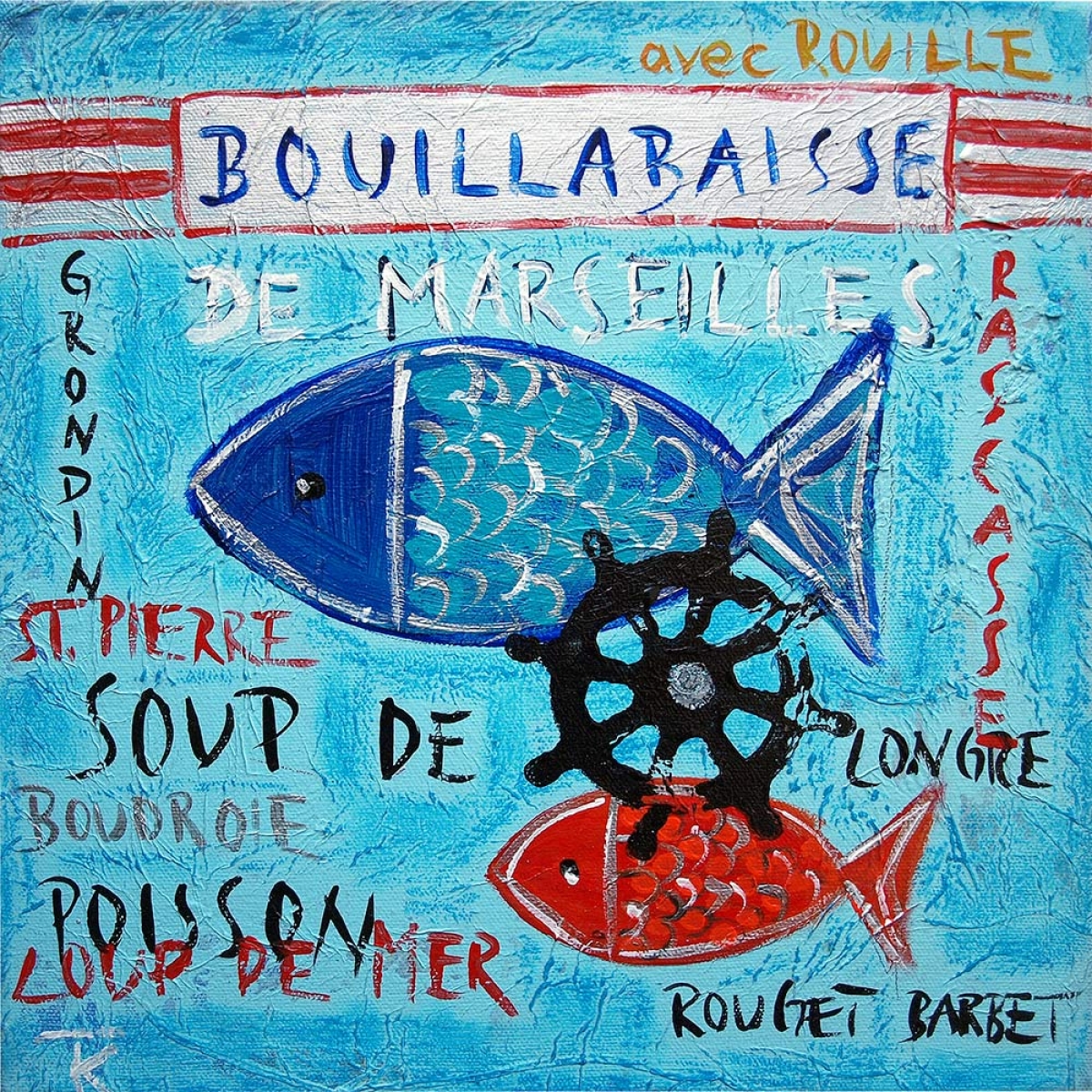 Kunstdruck Bouillabaisse