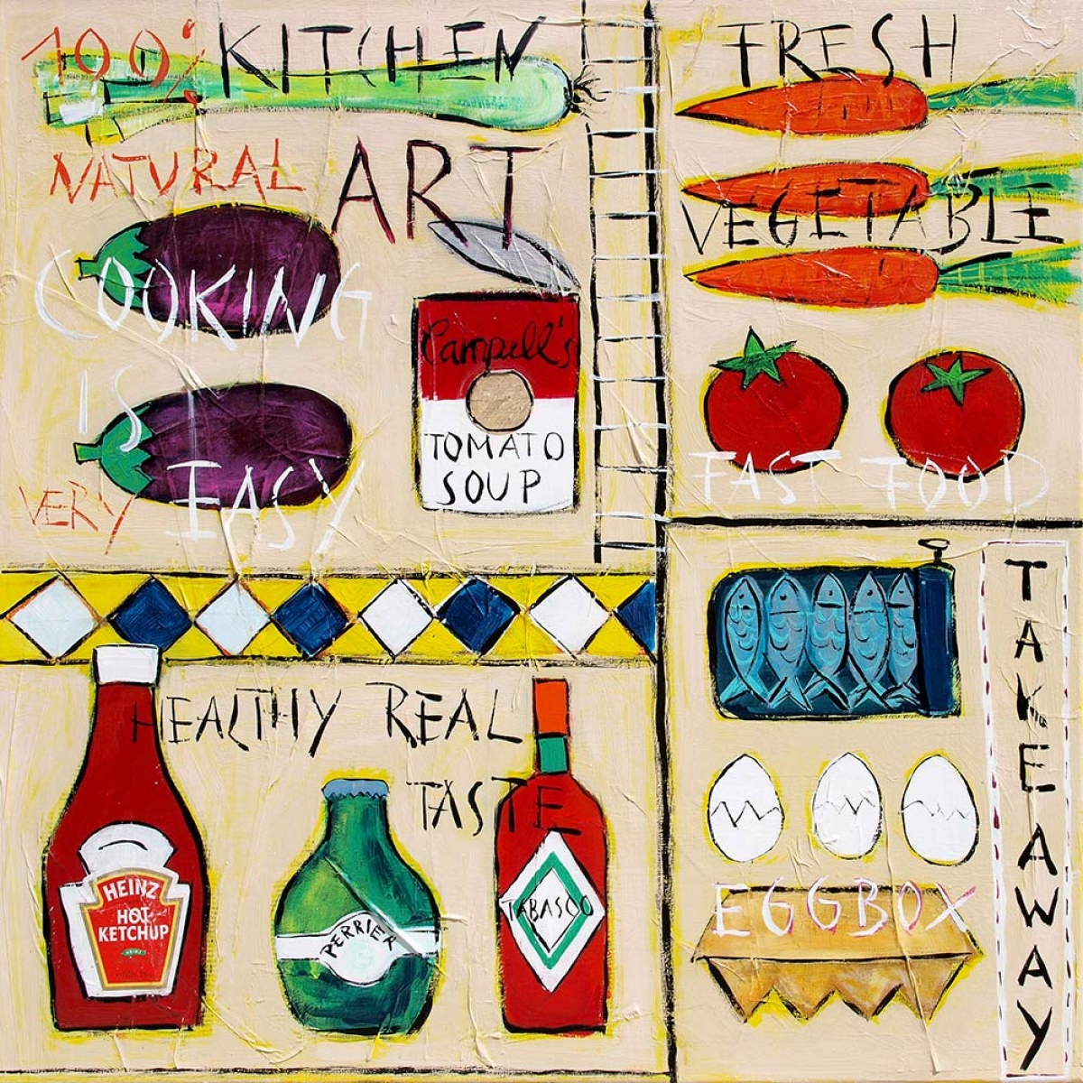 Kunstdruck Kitchen-Art