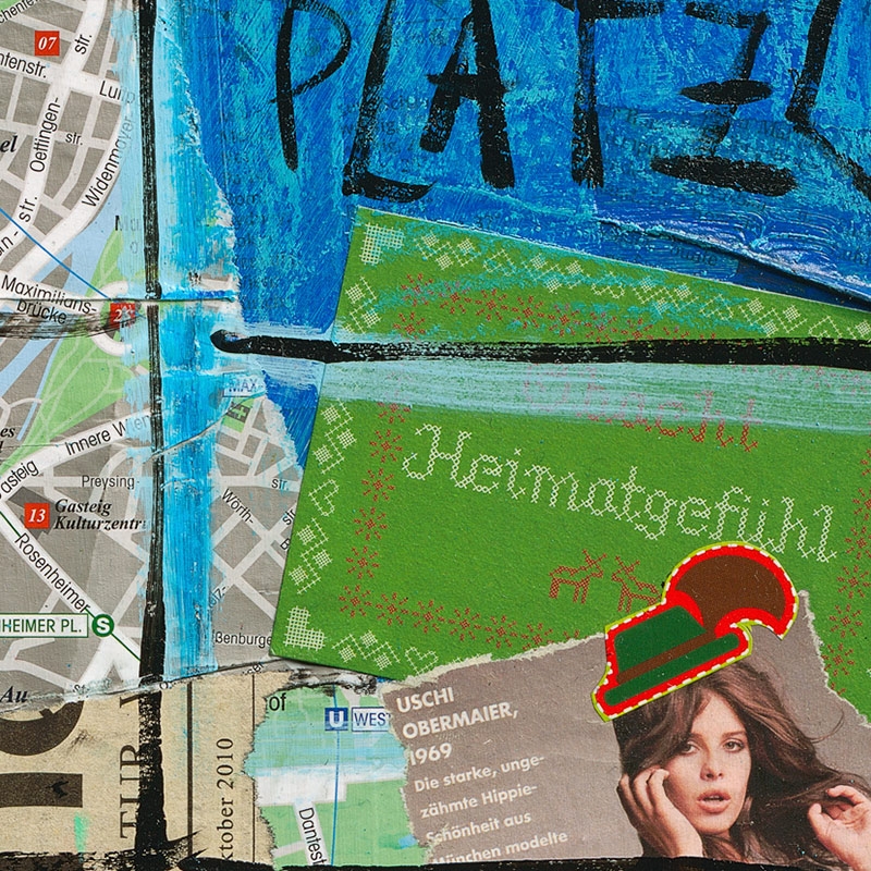 Detailansicht München-Collage