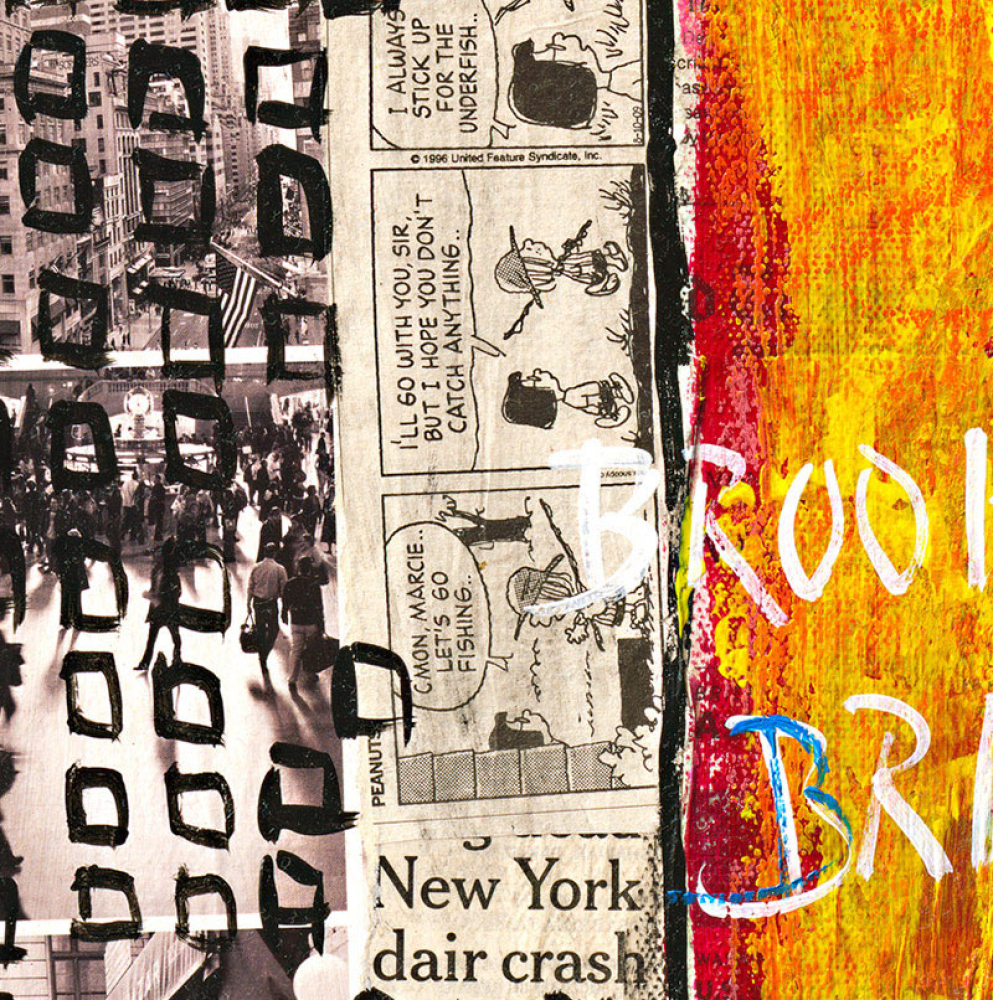 Detailansicht Kunstdruck New York