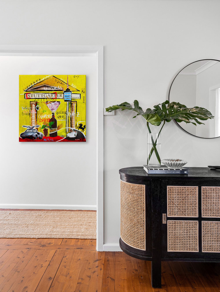 Wohnbeispiel Kunstdruck Stuttgart