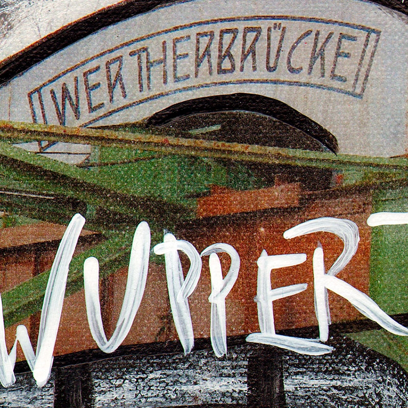 Detailansicht  Wuppertal-Collage